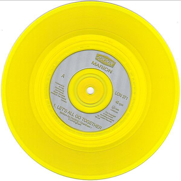 Marion (3) : Let's All Go Together (7", Single, Num, Yel)