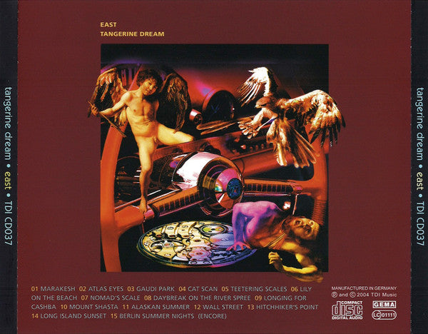 Tangerine Dream : East (CD, Album)