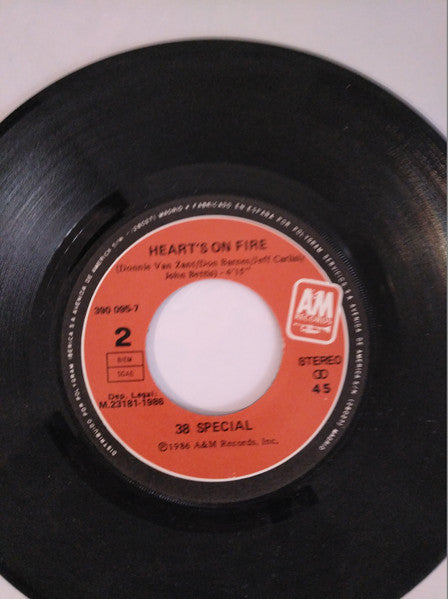 38 Special (2) : Like No Other Night (7", Single)