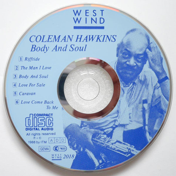 Coleman Hawkins : Body And Soul (CD, Album)