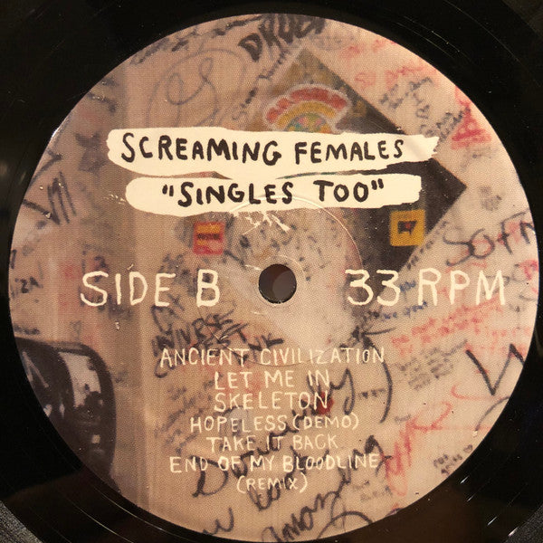 Screaming Females : "Singles Too" (LP, Comp)