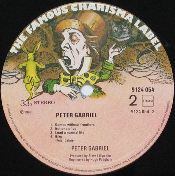 Peter Gabriel : Peter Gabriel (LP, Album)