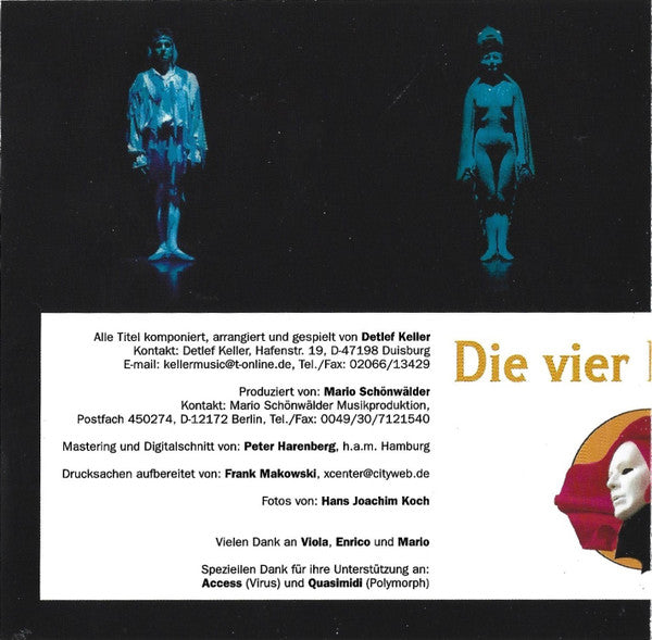 Detlef Keller : Masquerade (CD, Album)