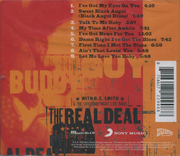 Buddy Guy With G.E. Smith And The Saturday Night Live Band : Live: The Real Deal (CD, Album, RE)