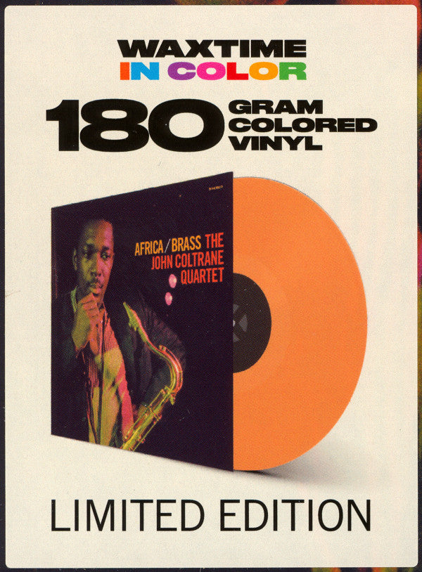 The John Coltrane Quartet : Africa / Brass (LP, Album, Ltd, RE, Ora)