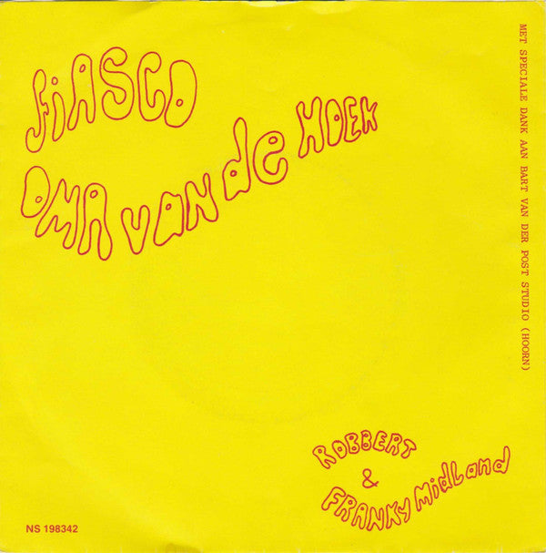 Robbie Horn, Frank Midland : Fiasco (7", Single)