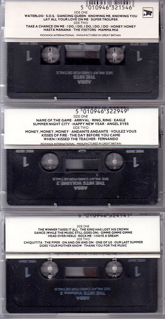 ABBA : The Hits Box (3xCass, Comp + Box, Comp)