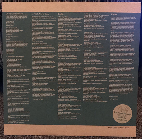 Scouting For Girls : The Trouble With Boys (LP, Album)