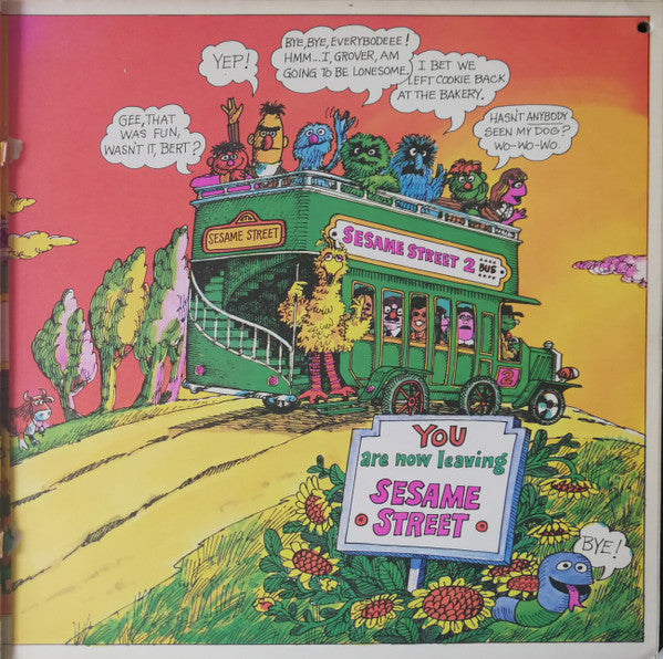 Sesame Street Starring Sesame Street Original Cast : The Official Sesame Street 2 Book-And-Record Album (LP, Album, Ter)