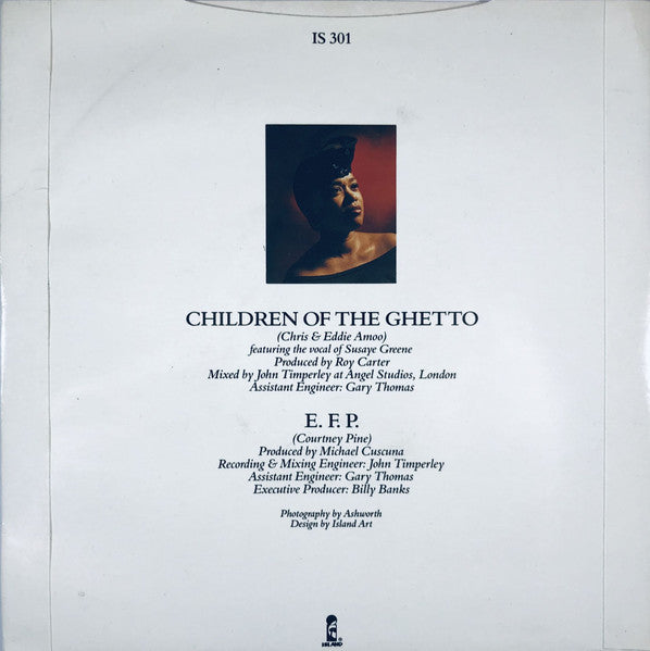 Courtney Pine : Children Of The Ghetto (7")