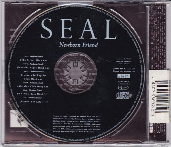 Seal : Newborn Friend (CD, Single)