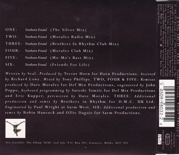 Seal : Newborn Friend (CD, Single)