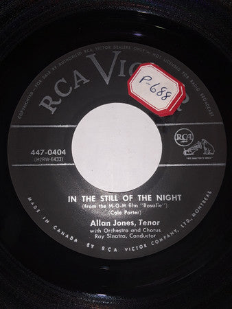 Allan Jones (5) : The Donkey Serenade (7", Single)