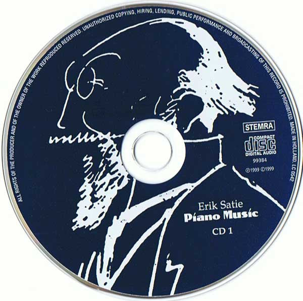Erik Satie - Håkon Austbø : Píano Musíc (2xCD, Album)