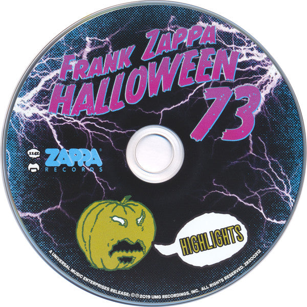 Frank Zappa : Halloween 73 Highlights  (CD, Album, Son)