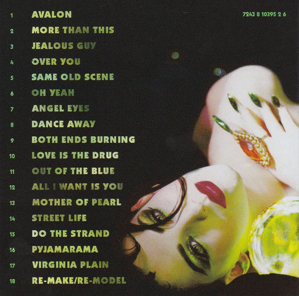 Roxy Music : The Best Of Roxy Music (CD, Comp, Enh, RE, Arv)