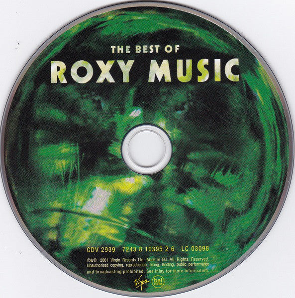 Roxy Music : The Best Of Roxy Music (CD, Comp, Enh, RE, Arv)