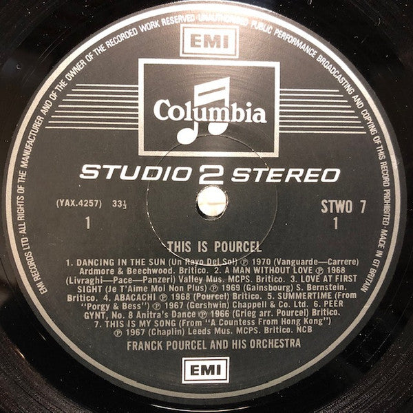 Franck Pourcel And His Orchestra* : This Is Pourcel (LP, Smplr)