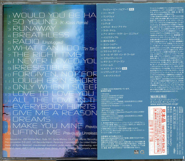 The Corrs : Best Of The Corrs (CD, Comp, Promo + CD-ROM, Comp, Promo)