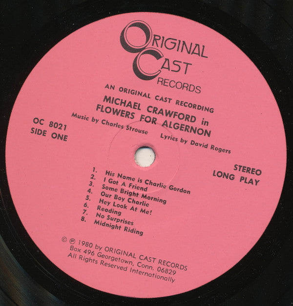 Charles Strouse, David Rogers (26) - Michael Crawford, Cheryl Kennedy : Flowers for Algernon (Original London Cast) (LP, Album)