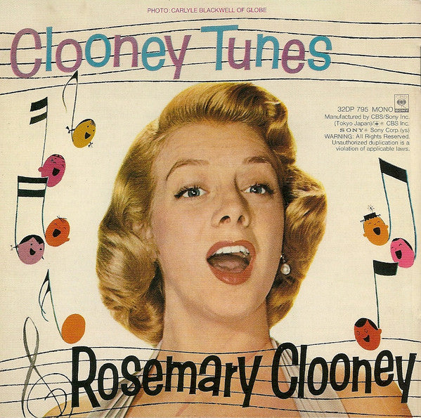 Rosemary Clooney : Clooney Tunes (CD, Album, Mono)