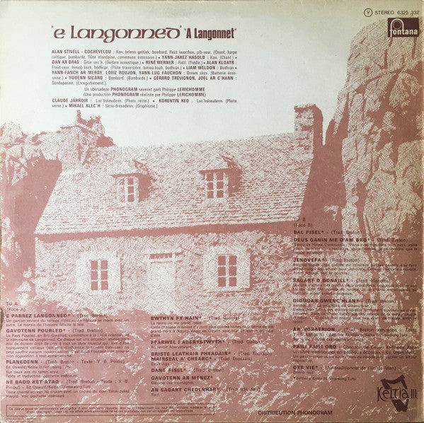 Alan Stivell : E Langonned = A Langonnet (LP, Album)
