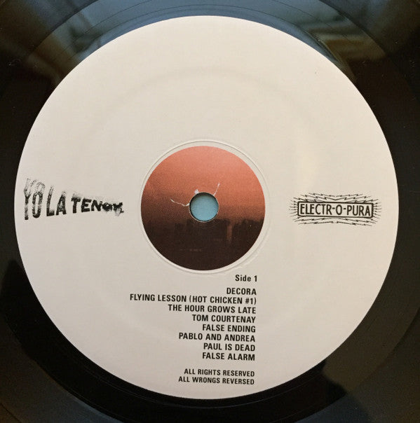 Yo La Tengo : Electr-O-Pura (LP, Album)