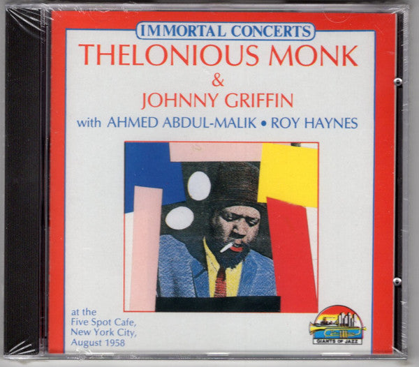 Thelonious Monk & Johnny Griffin With Ahmed Abdul-Malik And Roy Haynes : At The Five Spot Cafe, New York City, August 1958 (CD, Comp)