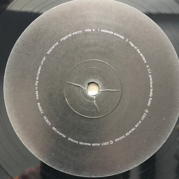 Appliance : Imperial Metric (2xLP, Album)