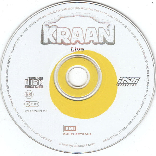 Kraan : Live (CD, Album, RE, RM)