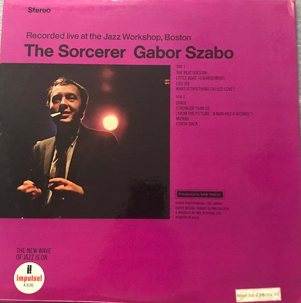Gabor Szabo : The Sorcerer (LP, Album, RE)
