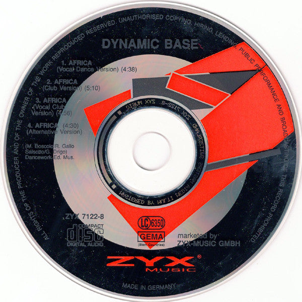 Dynamic Base : Africa (CD, Maxi)