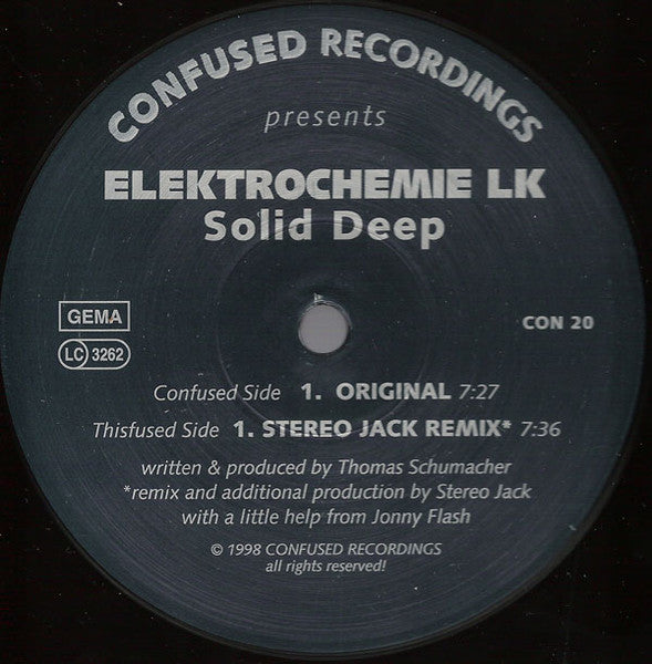 Elektrochemie LK : Solid Deep (12")