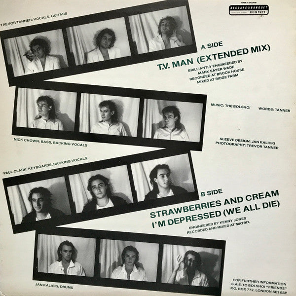 The Bolshoi : T.V. Man (12")