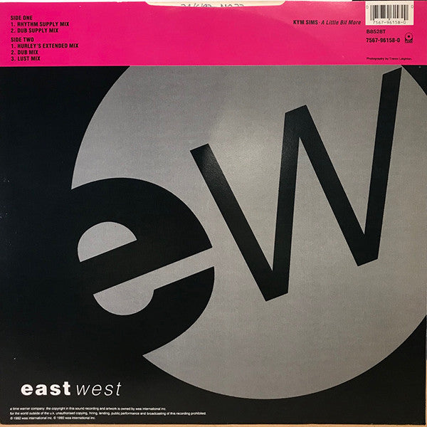 Kym Sims : A Little Bit More (12")