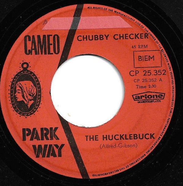 Chubby Checker : The Hucklebuck / Dance With Me, Henry (7", Mono)