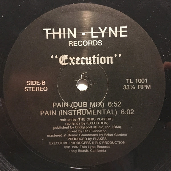 Execution (3) : Pain (12")