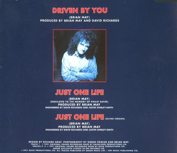 Brian May : Driven By You (CD, Maxi)