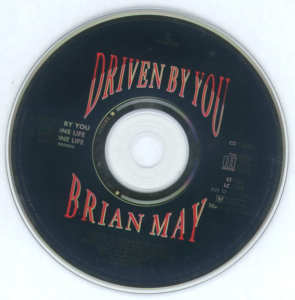 Brian May : Driven By You (CD, Maxi)