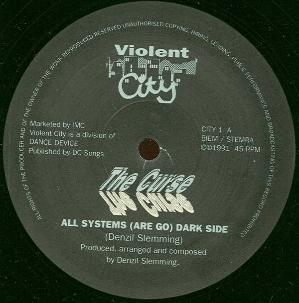 The Curse : All Systems (Are Go) (12")