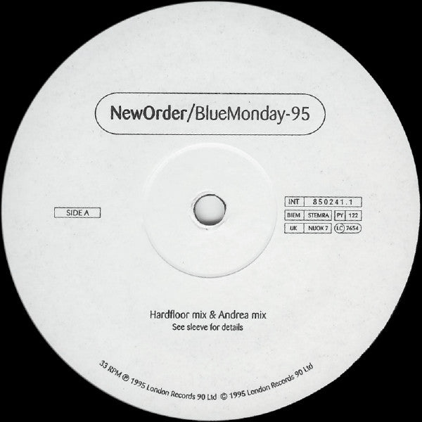 New Order : Blue Monday-95 (12")