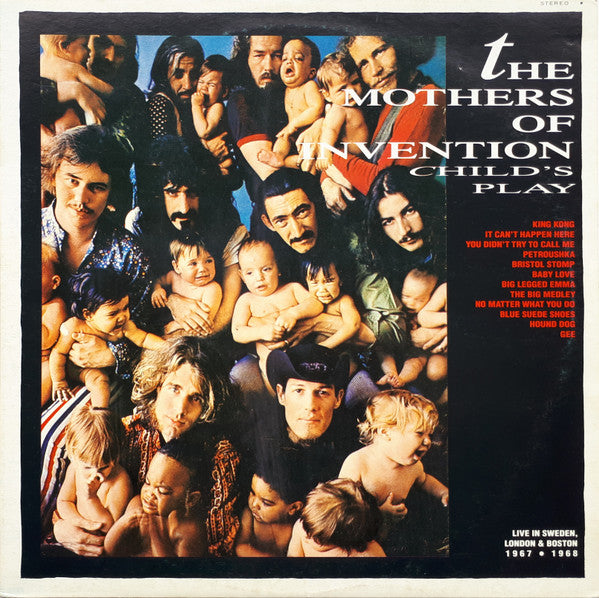 The Mothers : Child's Play (LP, Unofficial, Red)