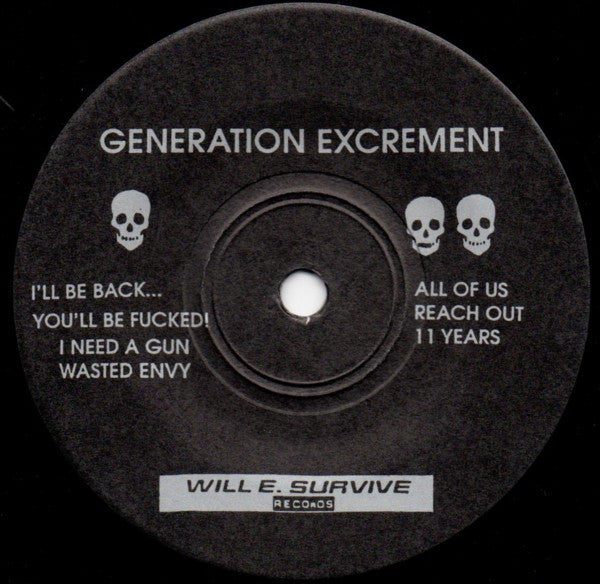 Generation Excrement : Generation Excrement (7", EP)