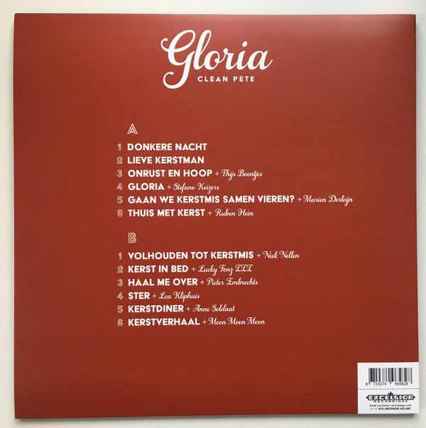 Clean Pete : Gloria (LP, Album, Ltd, Gre + CD, Album, Promo)