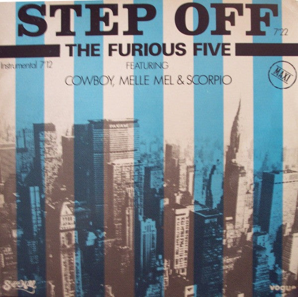 The Furious Five : Step Off (12", Maxi)