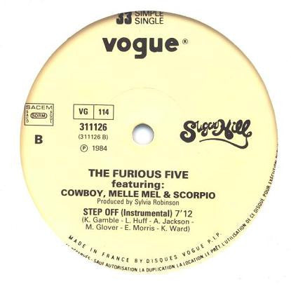 The Furious Five : Step Off (12", Maxi)