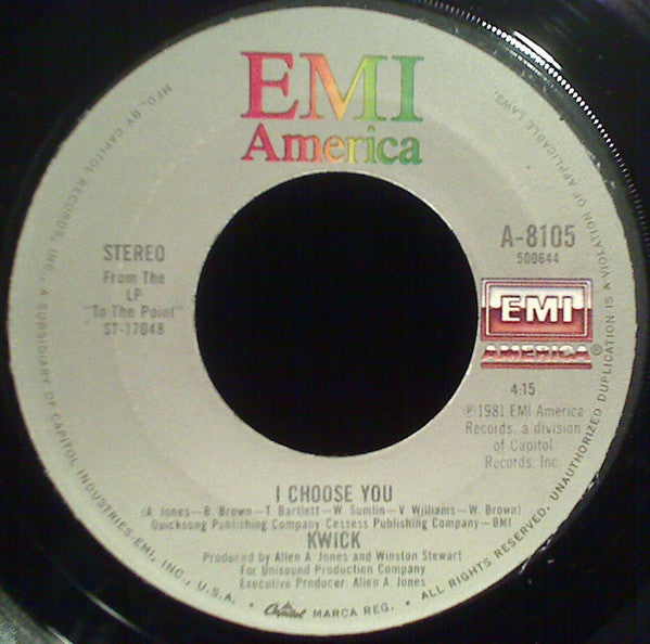 Kwick : Shake Till Your Body Break (7", Single)