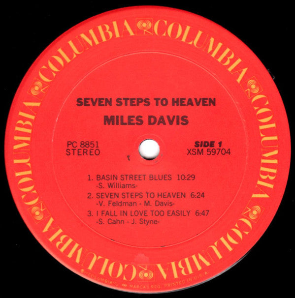 Miles Davis : Seven Steps To Heaven (LP, Album, RE)