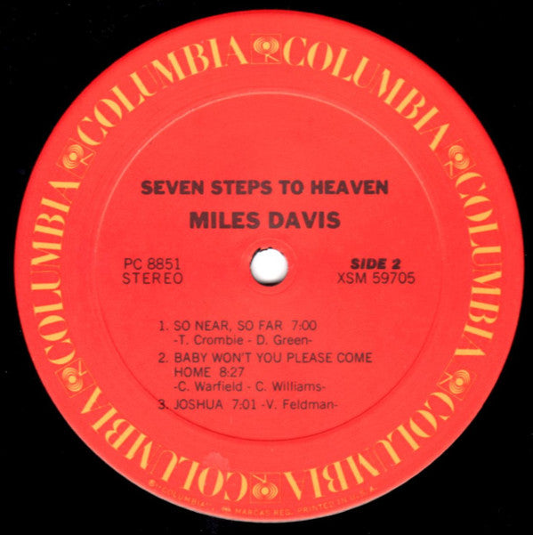 Miles Davis : Seven Steps To Heaven (LP, Album, RE)