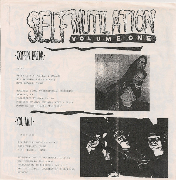 Various : Self Mutilation Volume One (7", Single)